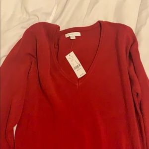 Red brand new sweater